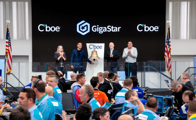 GigaStar Team Members at the Cboe